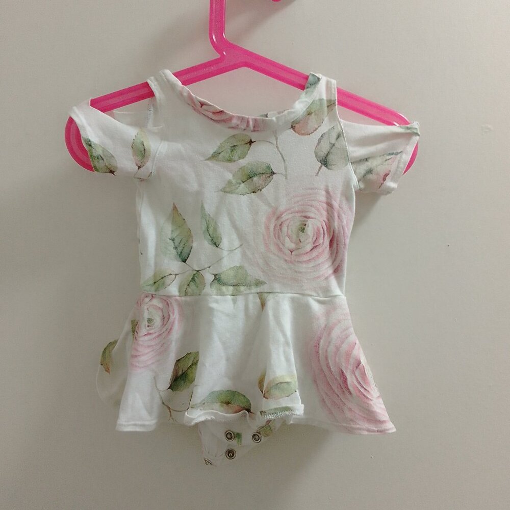 "Sugarplum Lane", Little Baby Girls, Rose Dress (Selling As Is)